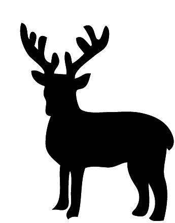 Free Reindeer Cliparts Black, Download Free Reindeer Cliparts Black png ...