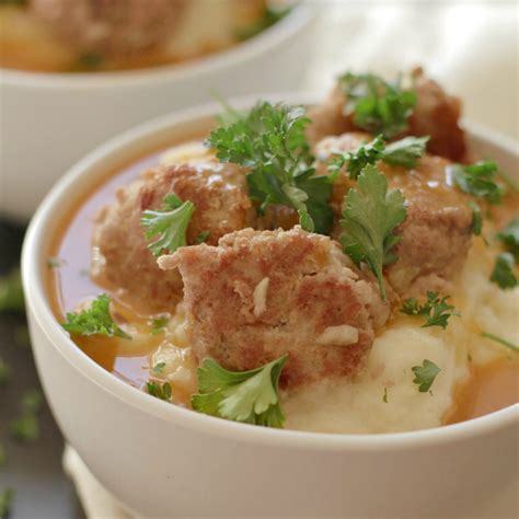 5 Ingredient Meatballs with Golden Mushroom Soup - Sincerely Jean