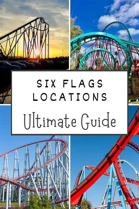 Ultimate Guide to Six Flags Locations - U.S., Canada, & Mexico - Red the Traveler