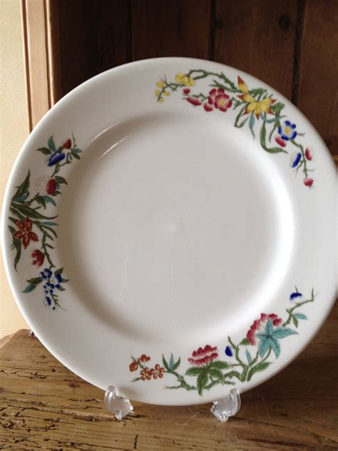 Vintage Syracuse China Floral Plate