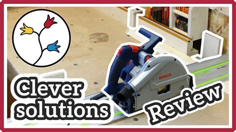 BOSCH GKT 55 GCE – TRACK SAW REVIEW – tips and practical solutions (plunge saw review) - YouTube