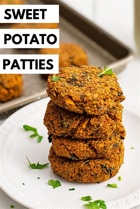 Sweet Potato Patties in 2020 | Sweet potato patties, Vegan recipes healthy, Vegan recipes easy