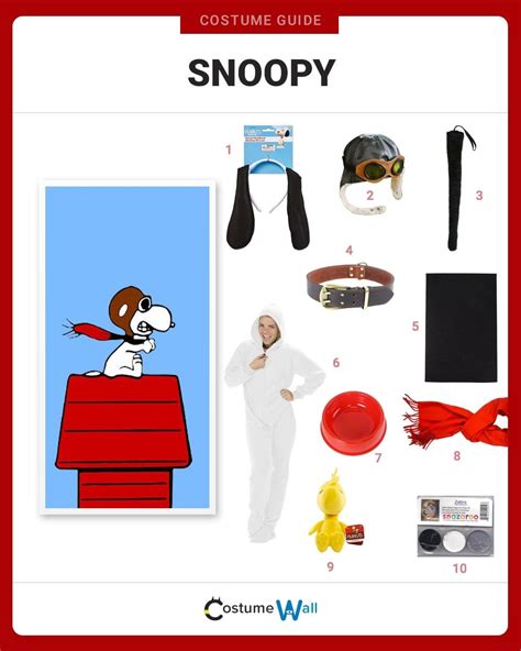 Dress Like Snoopy Costume | Halloween and Cosplay Guides