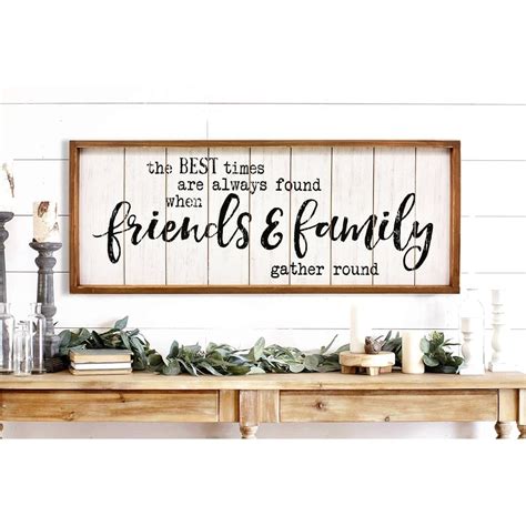 Vintage Wooden Farmhouse Plaque with Quotes,The Best Times - On Sale - Bed Bath & Beyond - 34990091