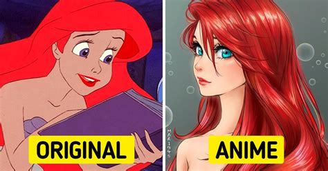 What Your Favorite Disney Characters Would Look Like If They Were Anime