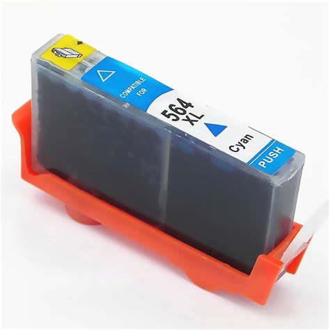 axGear Hewlett Packard HP CB323WN HP 564XL 564 Cyan Compatible Printer Ink Cartridge C5380 C5383 ...