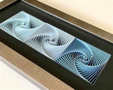 The SEA Kinetic 3d Wall Art Sculpture Psychedelic Spiral Wall - Etsy