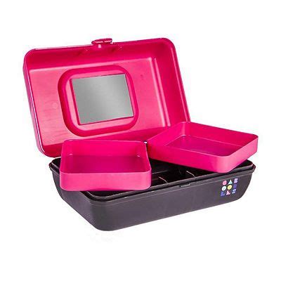 Caboodles Vintage Pretty In Petite Storage Bin, Color: Pink Black - JCPenney | Caboodles, Black ...