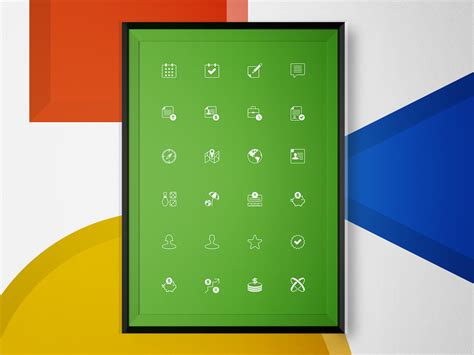 Icon set design on Behance