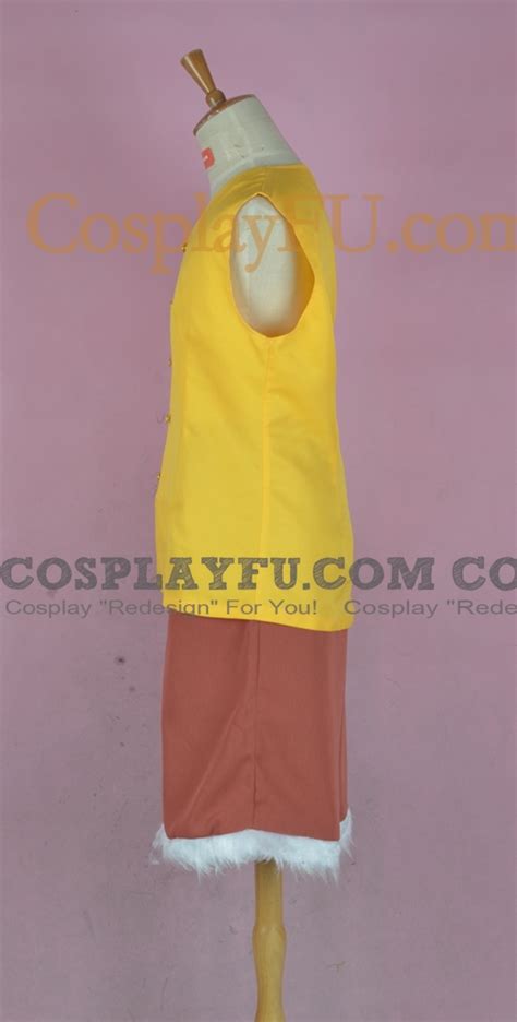 Custom Luffy Cosplay Costume (Yellow) from One Piece - CosplayFU.com