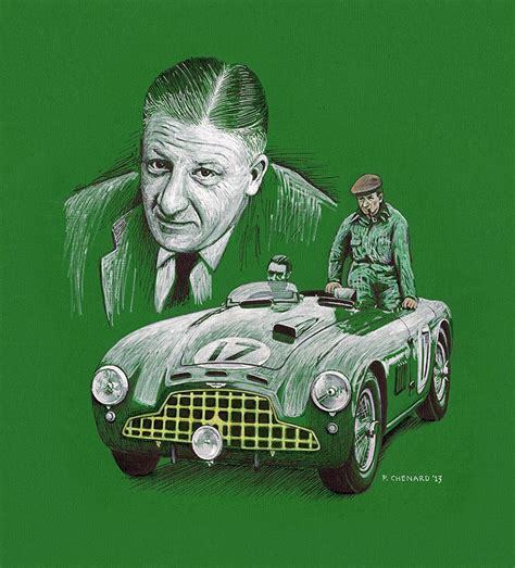 This is my sketch of Richard "Dickie" Green, the famed Aston Martin mechanic. I'll be using this ...