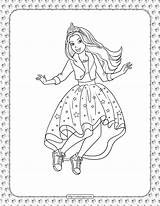 Printable Barbie Princess Coloring Pages For Kids Cool2bkids sketch template