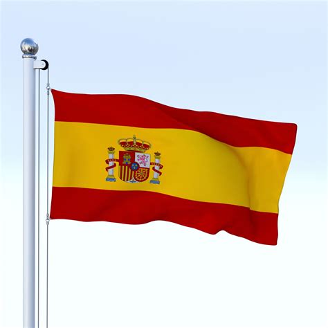 Animated Spain Flag #Animated, #Spain, #Flag Flag Animation, House 3d ...