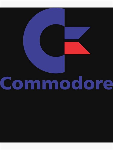 "Commodore logo" Poster for Sale by JenniferVince | Redbubble