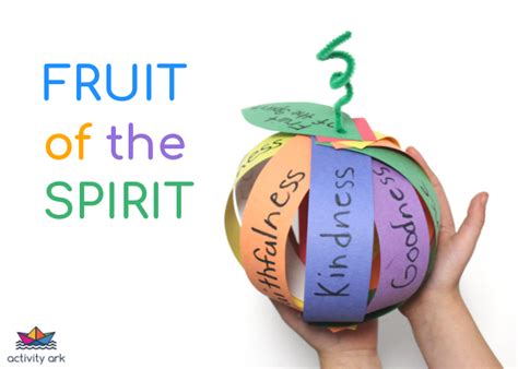 Printable Fruit Of The Spirit Craft