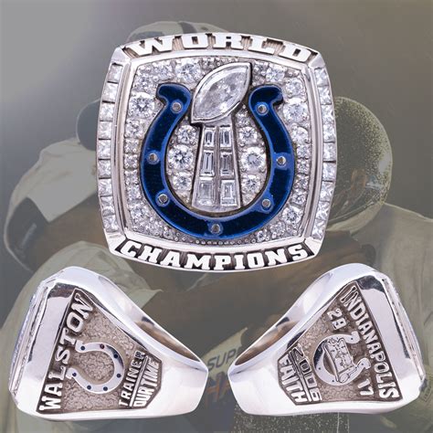 2006 Indianapolis Colts Super Bowl XLI World Championship Ring ...