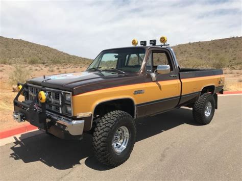 NO RESERVE! Fall Guy Replica Truck Lifted 1984 Chevrolet K20 GMC Square ...