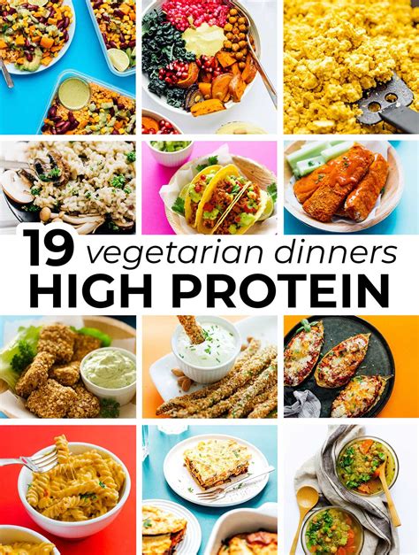 19 High Protein Vegetarian Meals You'll Drool Over | Live Eat Learn