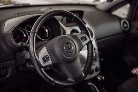 Car Interior of an Opel Corsa Car · Free Stock Photo