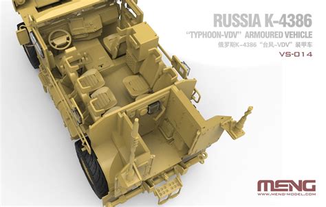 Scalehobbyist.com: Russian K-4386 Typhoon-VDV Armored Vehicle by Meng Models