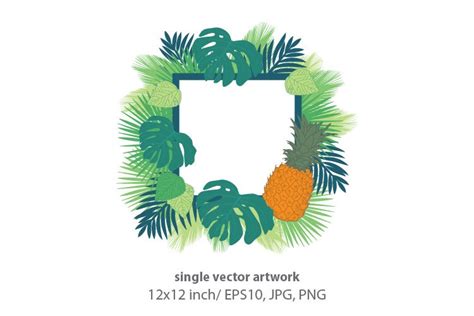 Palm branches - VECTOR ARTWORK (737206)