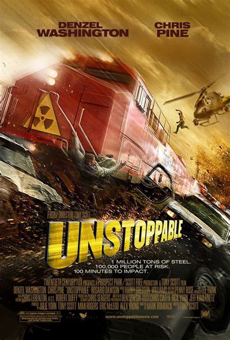 Unstoppable Train Movie | Train movie, Denzel washington, Action movie poster