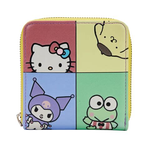 Loungefly Sanrio Hello Kitty and Friends Color Block Wallet