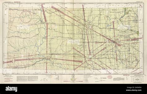 Sectional aeronautical charts - (United States Stock Photo - Alamy