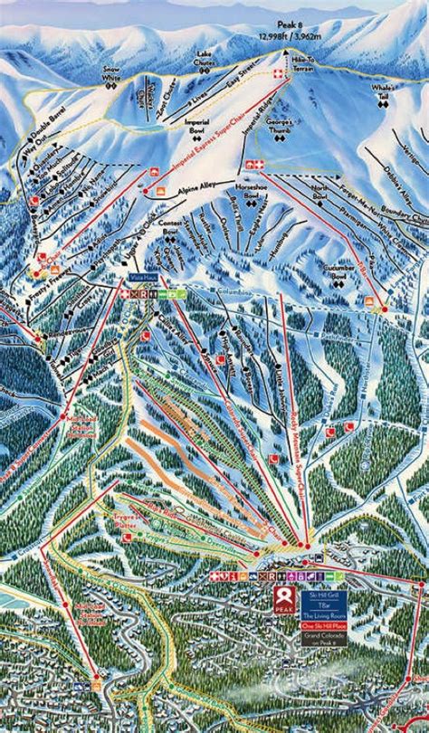 Steamboat Resort Map