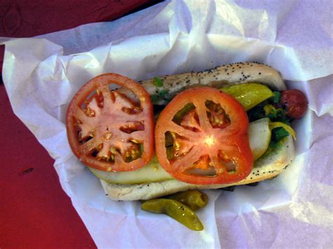 Red Hot, Chicago style | At the Wiener Circle, on Clark. | Flickr