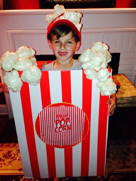 Popcorn costume | Popcorn costume, Halloween, Costumes