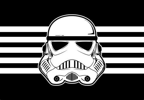 Star Wars Trooper Helmet Vector 95273 Vector Art at Vecteezy