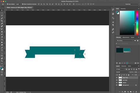 Photoshop Tutorial: How to Create a Ribbon Banner