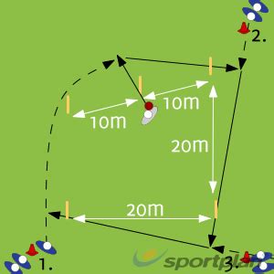 5 Stump Pentagon Drill Ground fielding and throwing Drills Cricket Coaching Tips - Sportplan Ltd