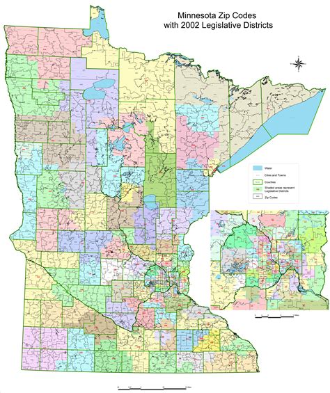 Minnesota Zip Code Map - MapSof.net