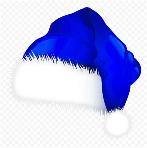 HD Christmas Blue Santa Claus Hat Bonnet Illustration PNG | Santa claus hat, Santa claus, Santa