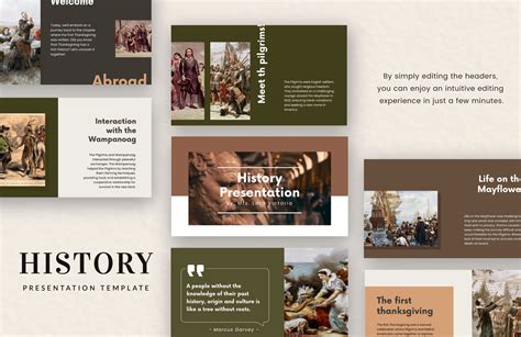 History Presentation Template in PowerPoint, PDF, Google Slides, Apple ...