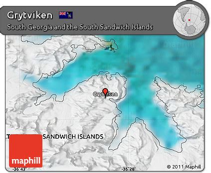 Free Satellite Map of Grytviken