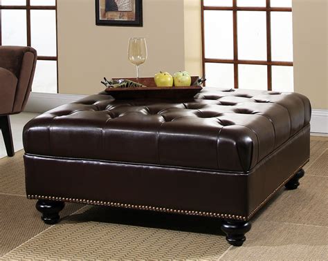 Leather Ottoman Furniture Guide - Leather Sofa Guide