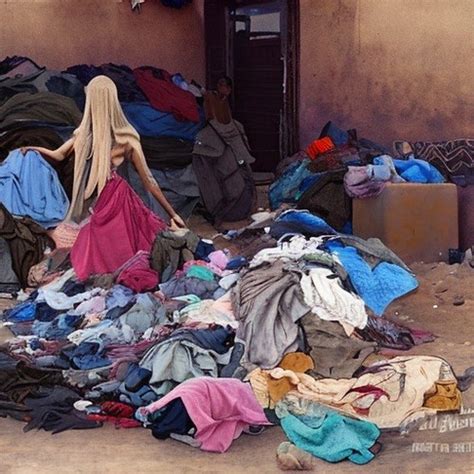 A clothes dump in the Atacama desert and a homeless woman… | Flickr