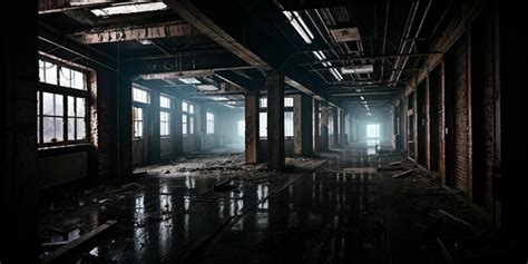 Premium AI Image | Scary abandoned rooms in the style of horror and thriller Dynamic light deep ...