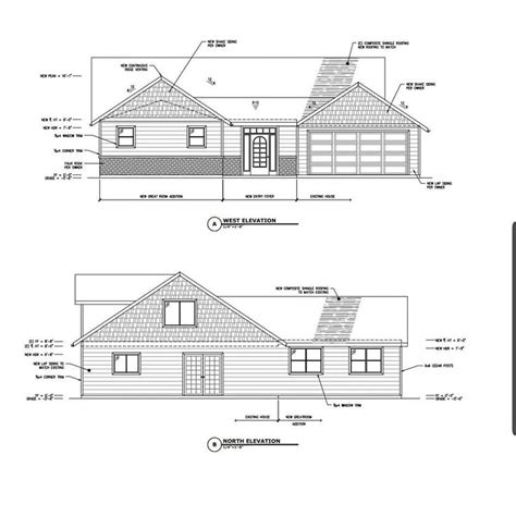 Home addition elevations | Home addition, Floor plans, Home