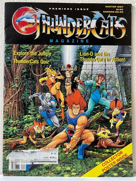 30 ISSUES Thundercats Comics and Magazines Snarf Lion-o Cartoon Action ...