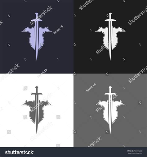 Defender Logo Template Security Sign Shield Stock Vector (Royalty Free ...