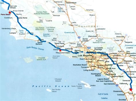 Plan A California Coast Road Trip With A Flexible Itinerary | West - Road Map Of California ...