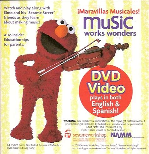 Music Works Wonders (DVD) by Sesame Street | LibraryThing