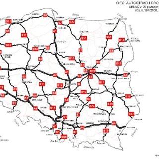 Railway network in Poland | Download Scientific Diagram