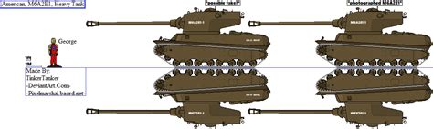 (HIST) American, M6A2E1, Heavy Tank by TinkerTanker44432 on DeviantArt