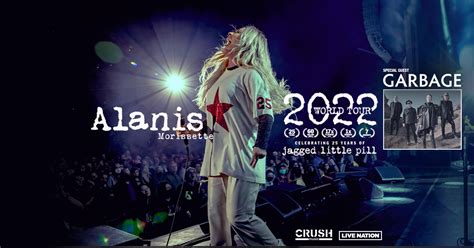 Alanis Morissette Announces 2022 Tour Dates Celebrating 25 Years Of Jagged Little Pill - Live ...