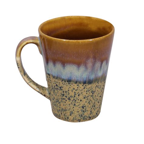 Ceramic Classic Coffee Mugs- Multi Colored Mugs-Set of 2 Buy Online at MiahDecor Store